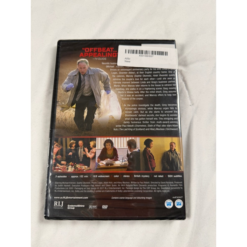 Alibi (DVD, 2017) Michael Kitchen, Phyllis Logan, Sophie Okonedo - Picture 9 of 10